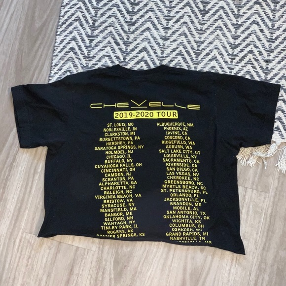 Cropped graphic band tshirt - Picture 2 of 2